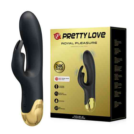 Вибратор - Pretty Love Royal Pleasure Double Pleasure Black Sex Aura Киев