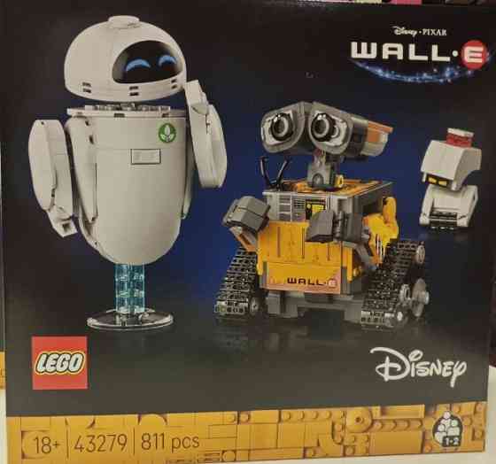 Конструктор LEGO Disney 43279 ВОЛЛ-И Ева (811 Деталей) Киев