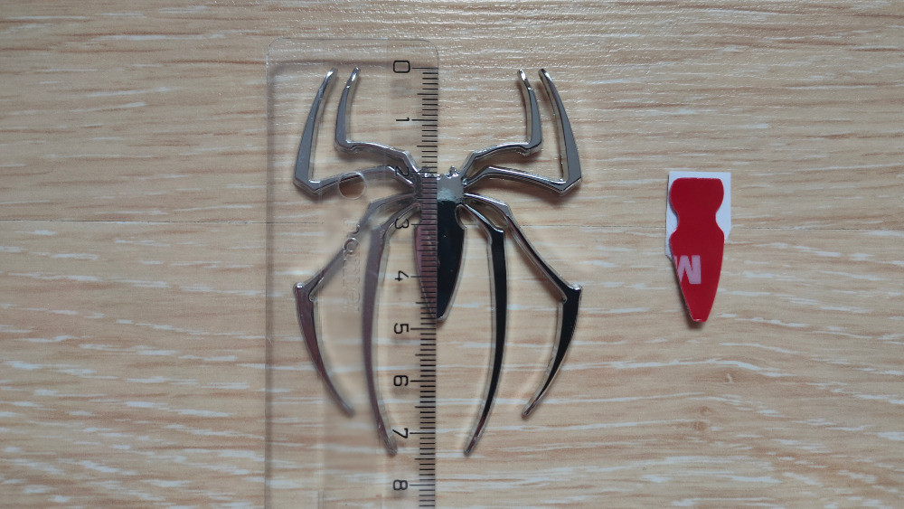 Наклейка Павук Металева на авто-мото Київ - фото 8