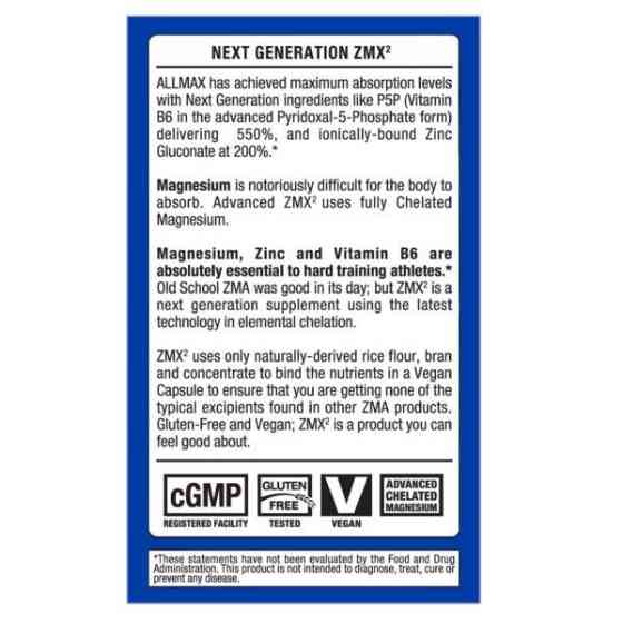 ZMX2 High-Absorbtion Magnesium Chelate, 90 Capsules Луцк