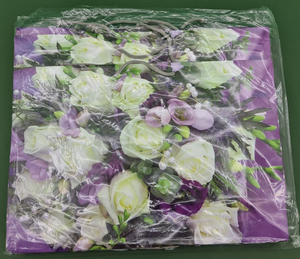 Бумажный большой горизонтальный пакет  36/22/10(артBG-079) (12 шт) Харьков - изображение 3