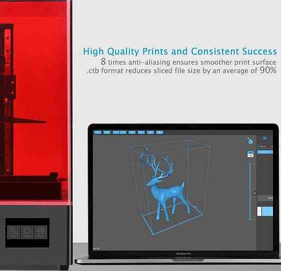 3D Принтер ELEGOO SATURN новый гарантия. Харьков