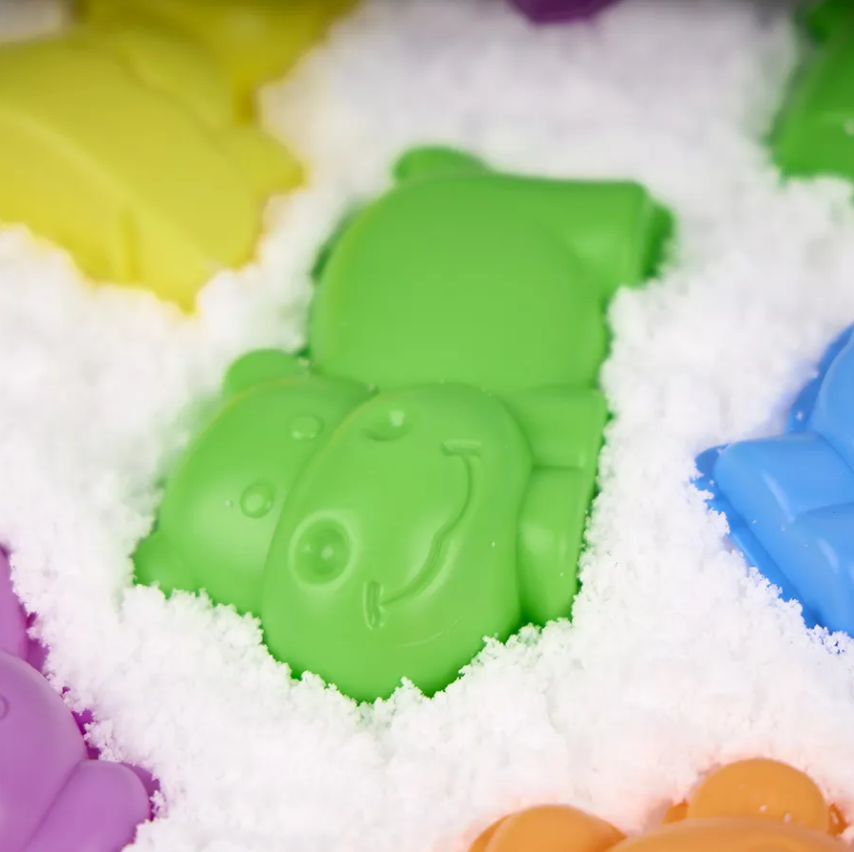 Набір снігу кінетичний пісок для дітей, набір “Сніговий зоопарк”, маса для ліплення, творчості з формою для ліплення Кам'янець-Подільський - фото 7