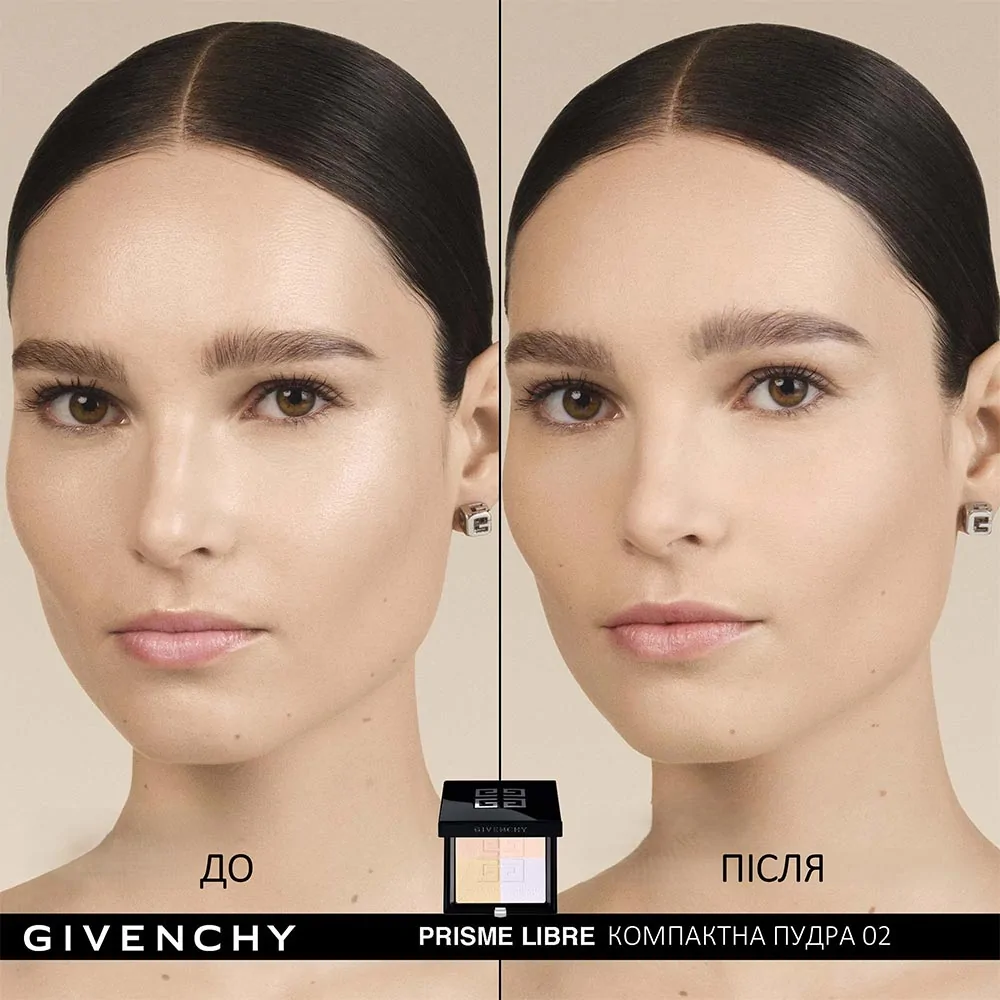 Пудра для обличчя Givenchy Prisme Libre Pressed Powder 02 Satin Blanc Слов'янськ - фото 4