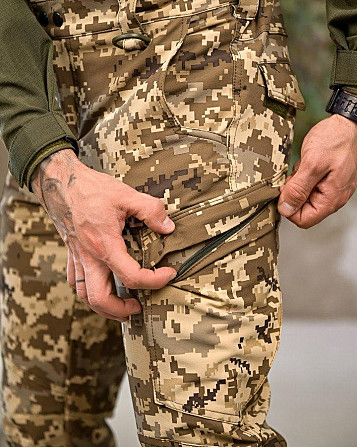 Еластичні тактичні штани Patriot піксель ПП7800 Одесса - изображение 4