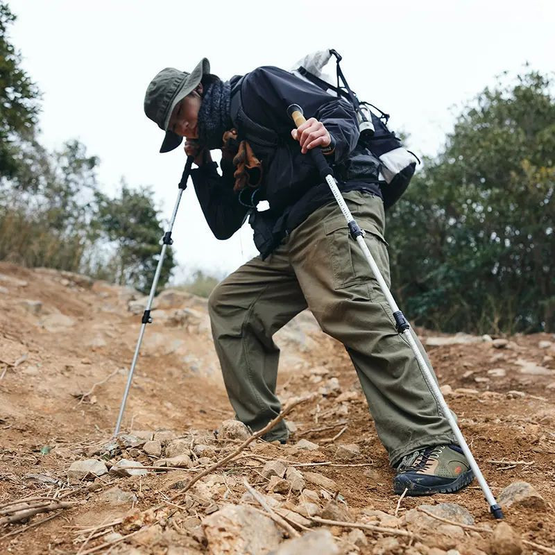 Трекинговые палки Naturehike 7075 CNH22DS002, 135 см, белый, 2 шт. Ровно - изображение 7
