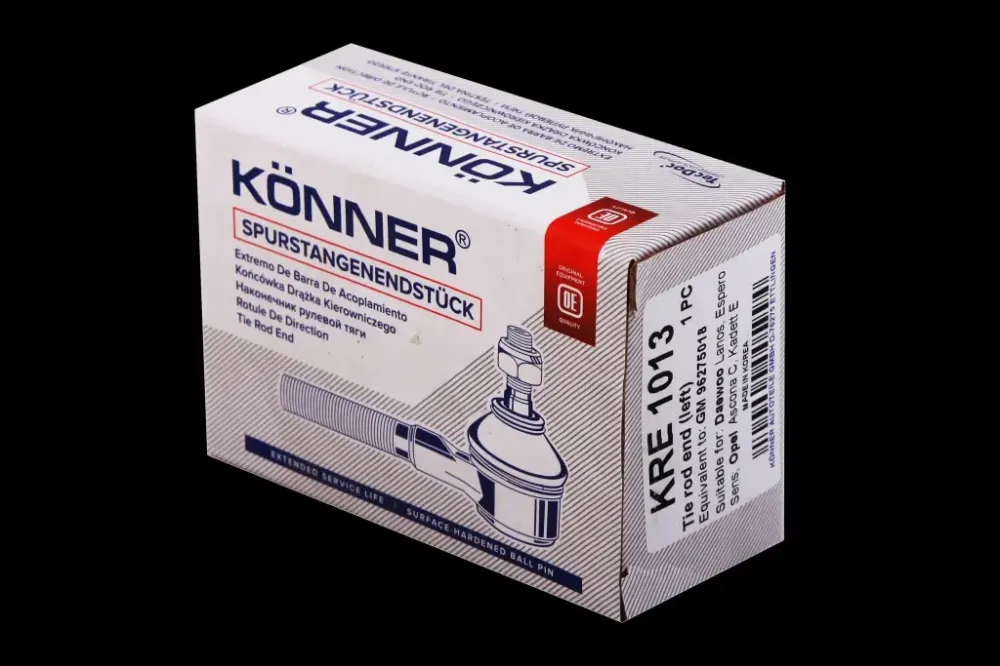 Наконечник рулевой тяги Lanos Konner левый с крепежом Винница - изображение 3