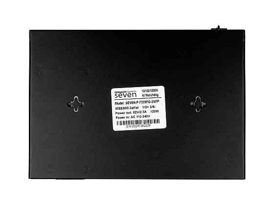 Гигабитный PoE коммутатор 8 портов SEVEN P-7328FG-2SFP Киев
