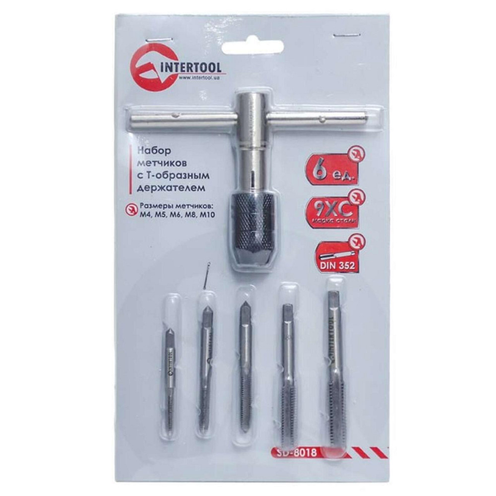 Набір мітчиків з Т-подібним утримувачем 6 од. Мукачево - фото 1