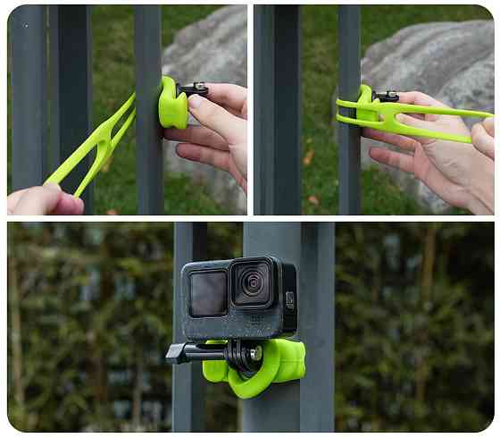 Кріплення на кермо для екшн-камери 22-38мм TELESIN TLQ-001 Київ