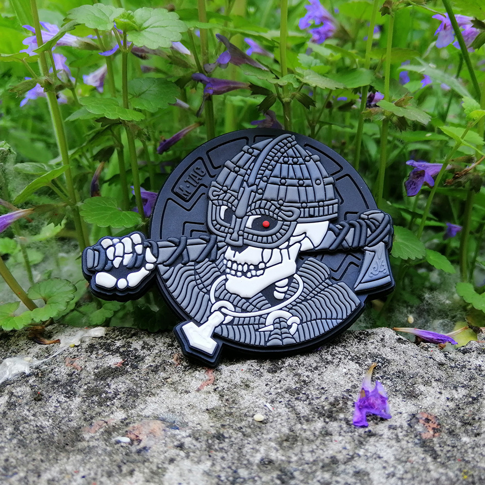 Шеврон 3D PVC на липучке M-Tac Undead Viking 