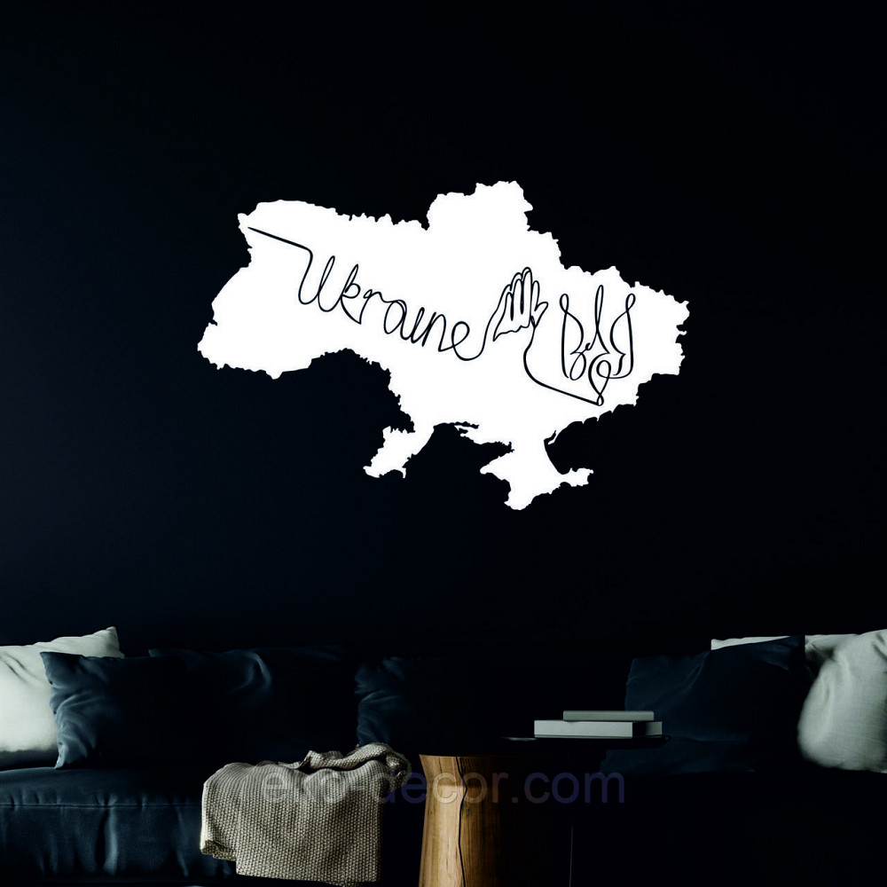 Декоративное настенное Панно «Украина» Декор на стену 110*73 см, Белый Киев - изображение 6