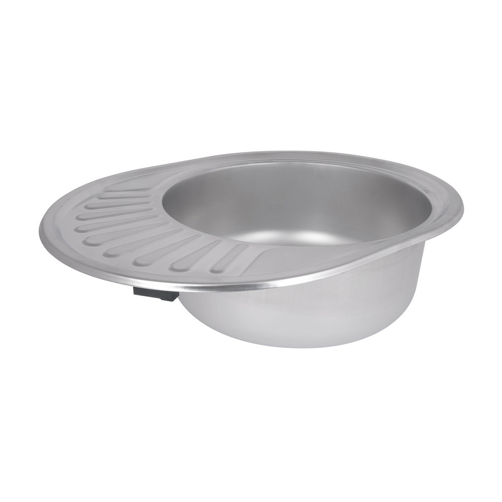 Кухонная мойка Brinex 5745 0,8 мм Satin (BRIN5745SAT08) Киев - изображение 19