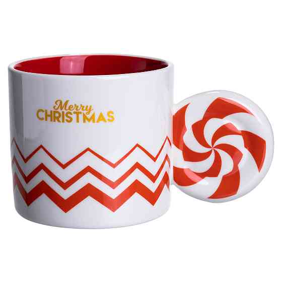 Новогодняя фарфоровая чашка Merry Christmas 350 мл Киев