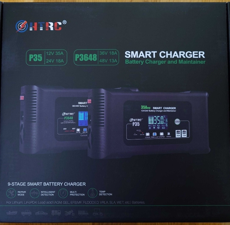 Універсальний зарядний пристрій HTRC Р15 та Р35 SMART 12/24V Киев - изображение 4