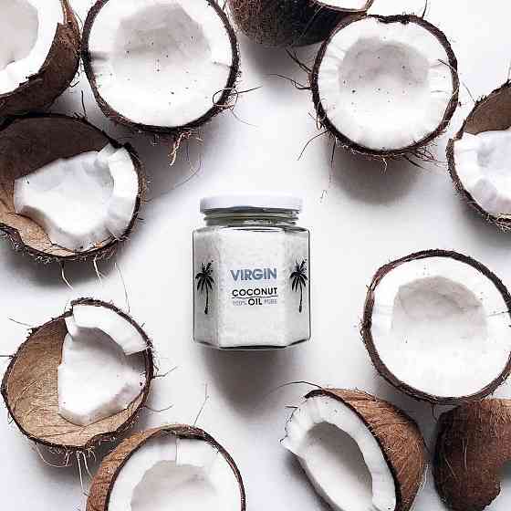 Нерафінована кокосова олія HILLARY VIRGIN COCONUT OIL 200 мл 4820209070040 Вінниця