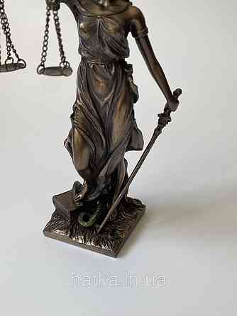 Статуэтка Veronese Фемида богиня правосудия символ справедливости 29см полистоун с бронзовым покрытием 71832A4 Киев
