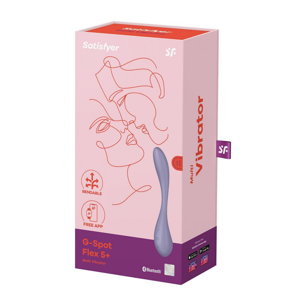 Универсальный смарт-вибратор Satisfyer G-Spot Flex 5+ Lilac Sex Aura Киев - изображение 7
