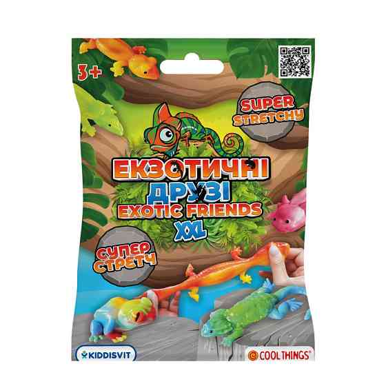 Фігурка-сюрприз "Екзотичні друзі XXL" Cool Things RR005 в асортименті Вінниця