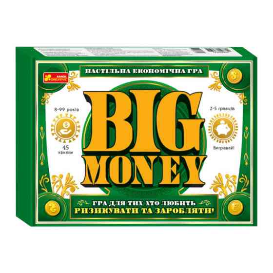 Настільна гра Ranok creative Big money (12120143У) Чернігів