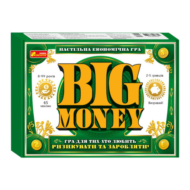 Настільна гра Ranok creative Big money (12120143У) Чернігів - фото 1