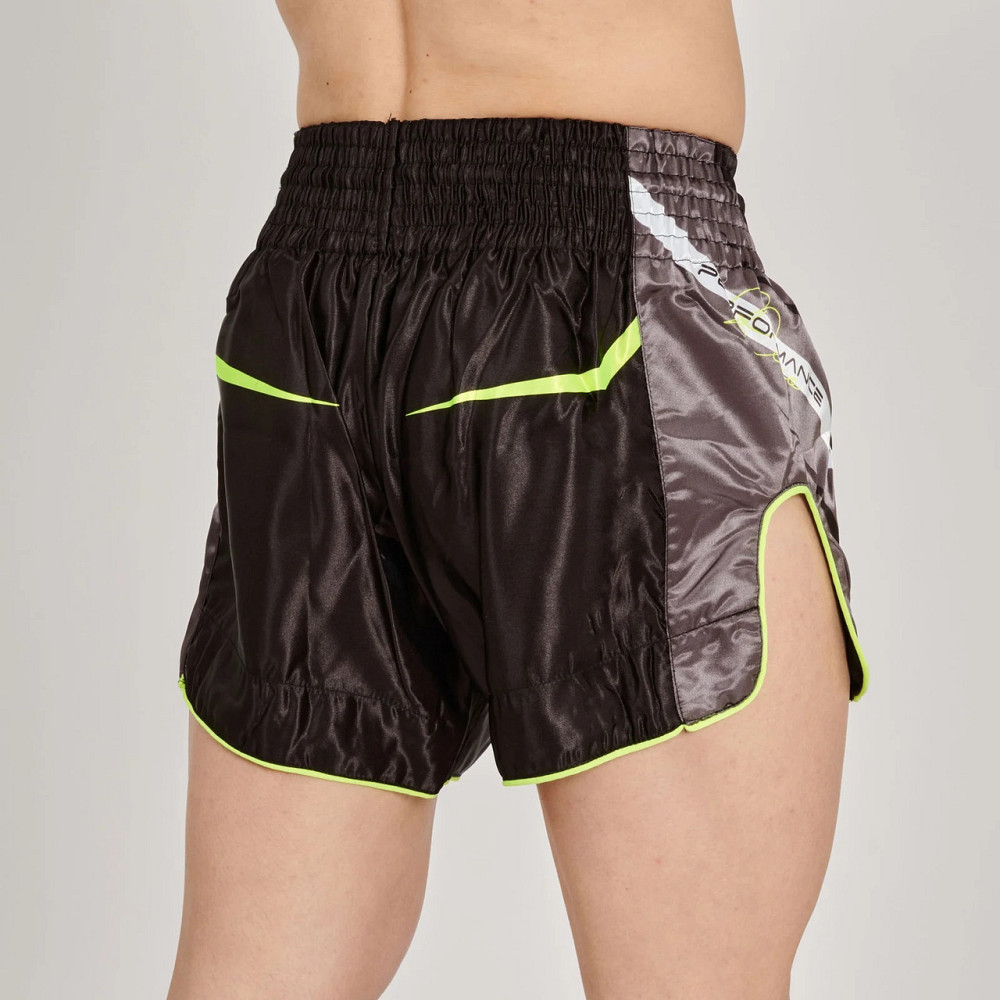 Шорти для тайського боксу Leone Performance Fluo Black XL Київ - фото 7