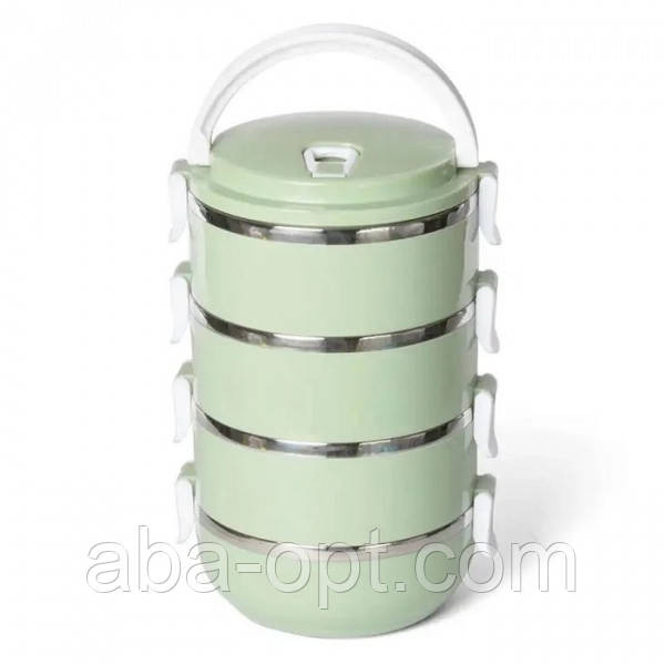 Термо ланч бокс четырехсекционный Граф V 4 х 0.7 л (шт).Aba-Opt Одесса - изображение 1