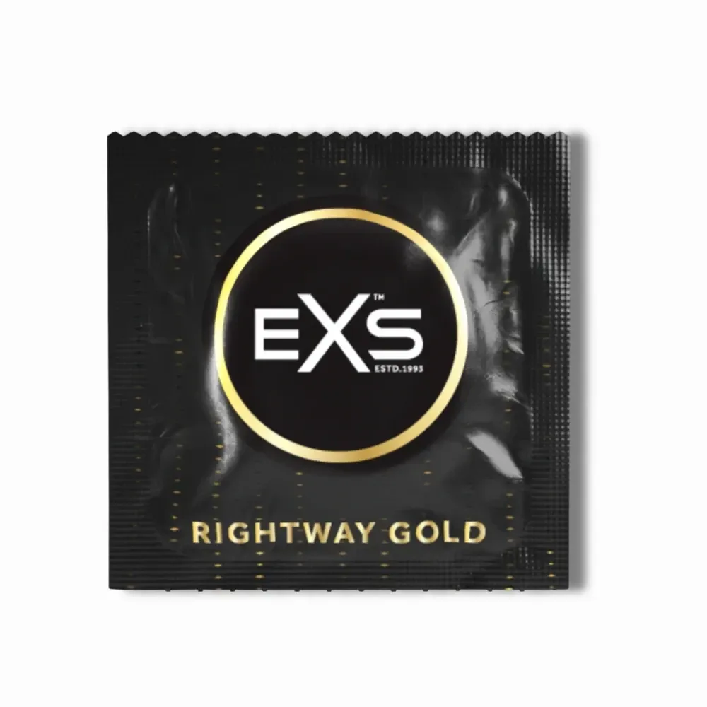 Презервативи - EXS Rightway Gold Condoms, 12 шт. Sex Aura Київ - фото 5