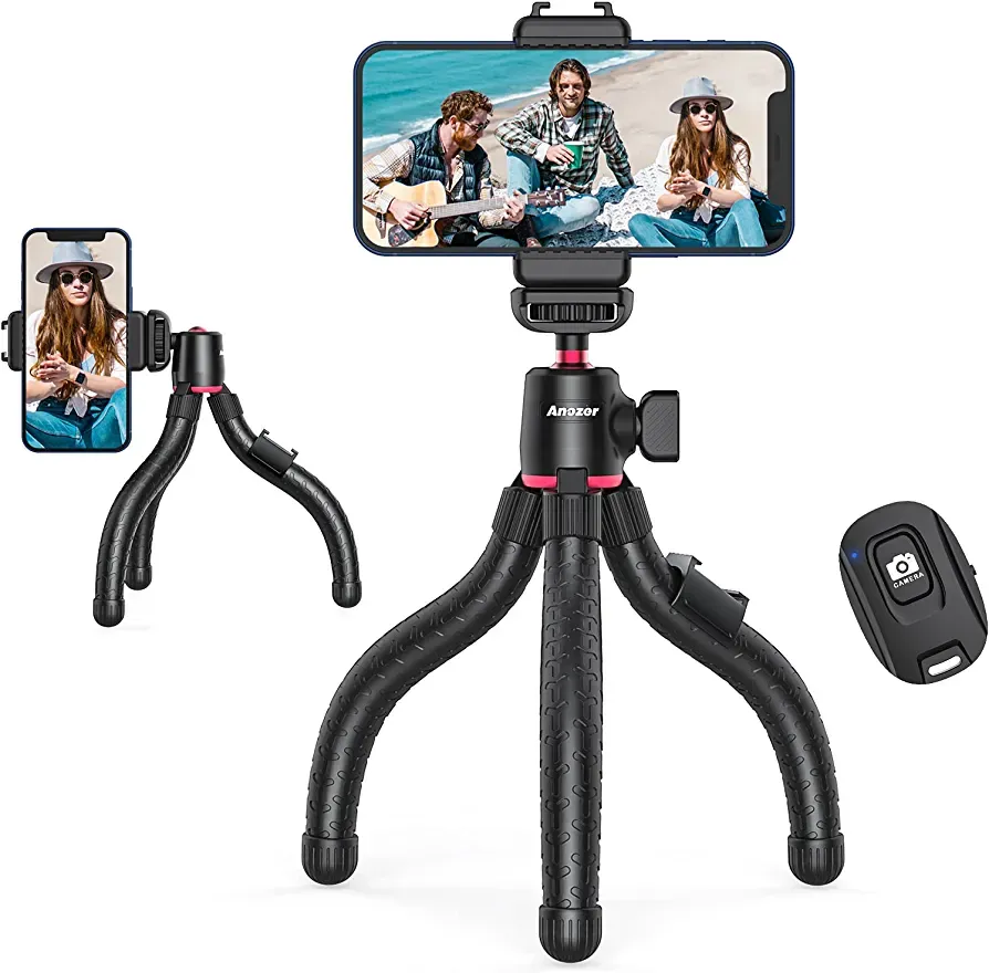 Гнучкий штатив для телефону/камери Anozer PA106 Луцк - изображение 1