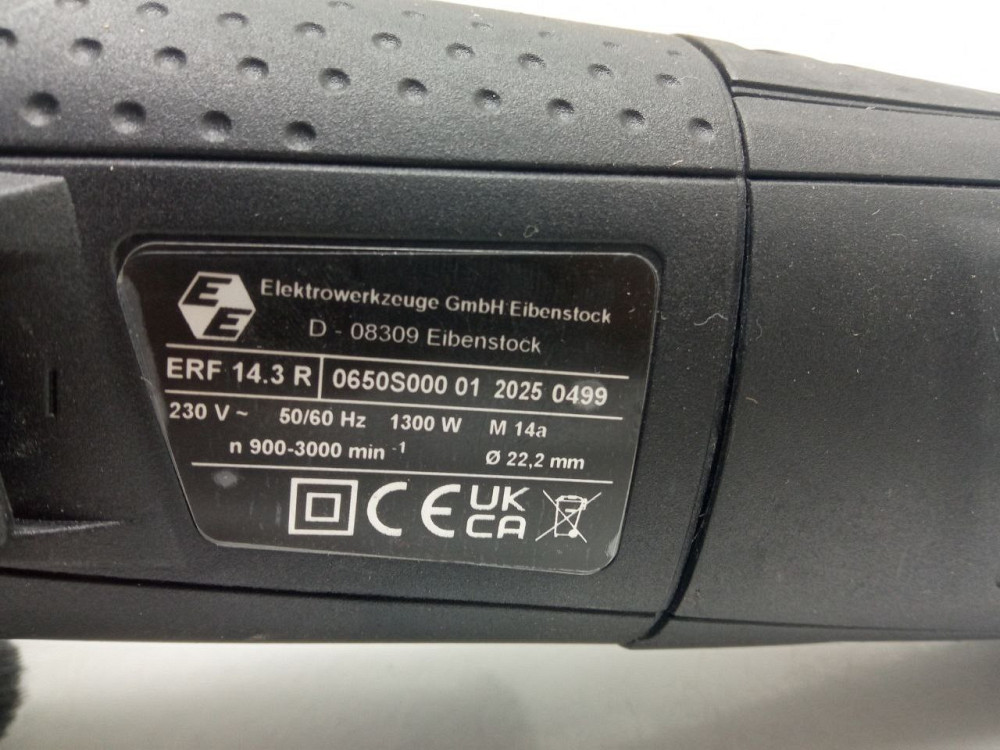 Кутова шліфувально-полірувальна машина Eibenstock ERF 14.3 R (Бклас) Луцк - изображение 4