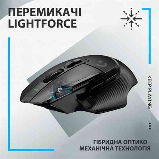Миша бездротова Logitech G502 X Lightspeed Black (910-006180) Чорний Харків