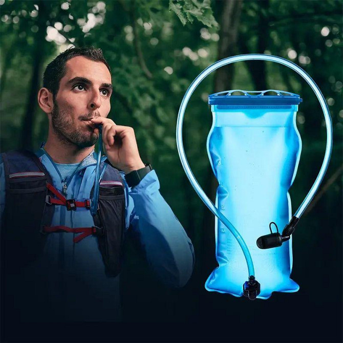 Питна система гідратор Naturehike PET NH18S070-D 2л (Блакитний) Вінниця - фото 1