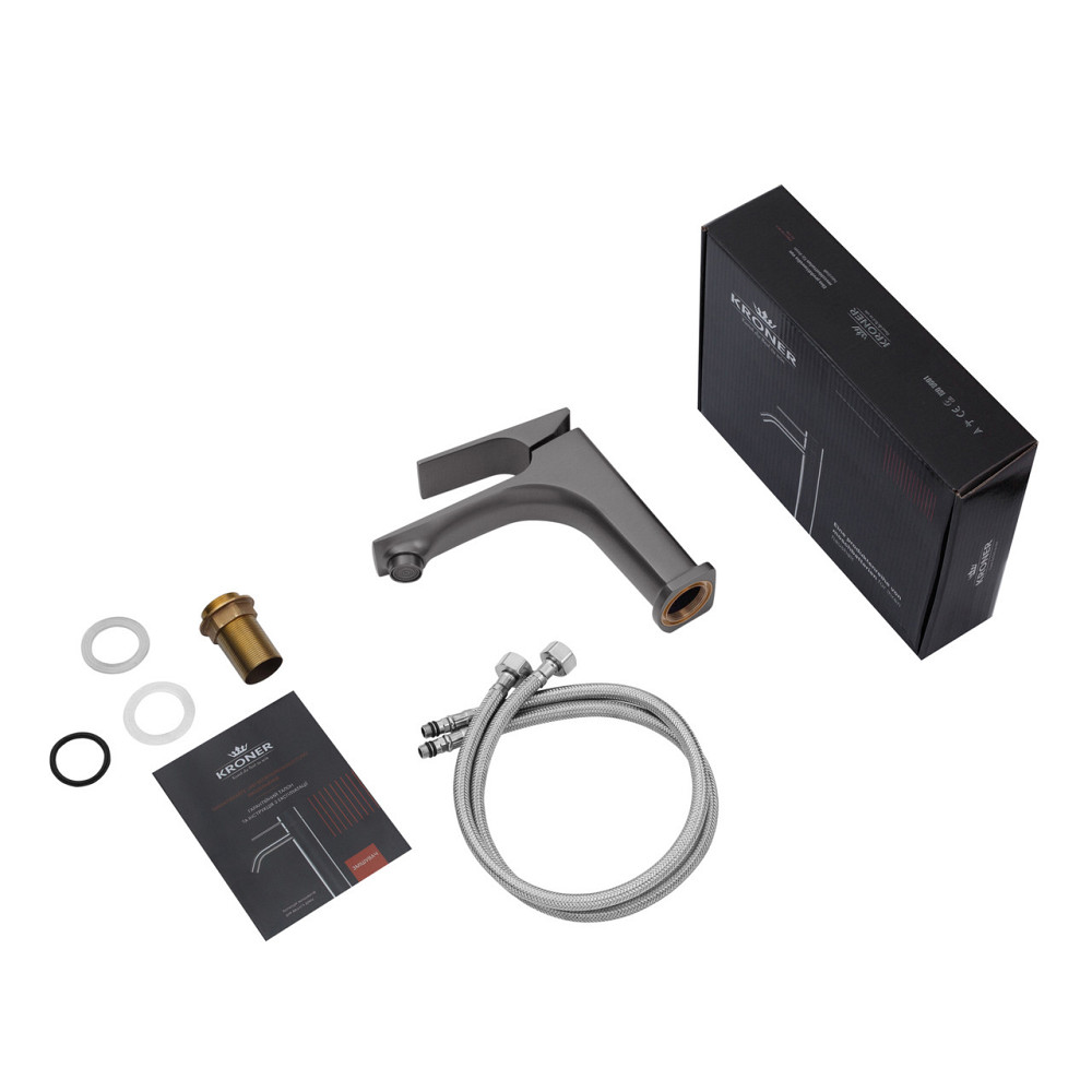 Змішувач для раковини Kroner KRP Vog — GRP010 Київ - фото 9