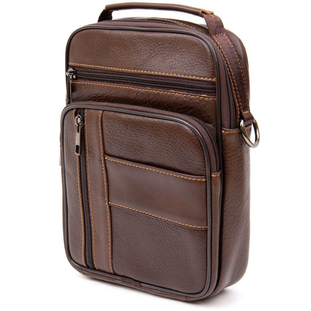 Мессенджер чоловічий Коричневий (Vintage) Київ - фото 5