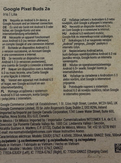 Наушники TWS Google Pixel Buds 2a. Харьков - изображение 2