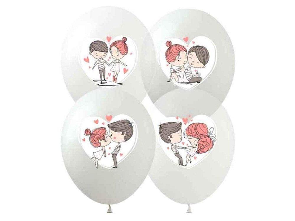 Кульки 12 (30 см) Love is... 1-стор. (10шт/уп) 828690 ТМ PELICAN Киев - изображение 1