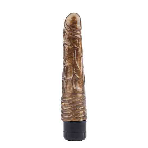 Вибратор Chisa Dark Muscle с волнистой структурой у основания для стимуляции клитора Sex Aura Киев