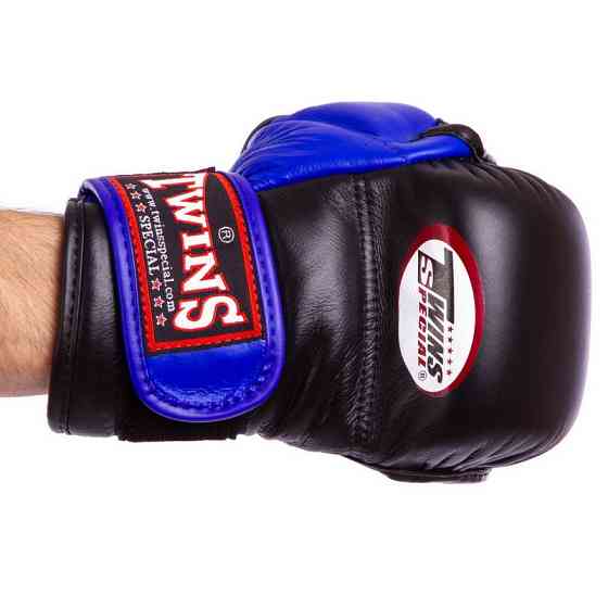Рукавички для змішаних єдиноборств шкіряні TWINS GGL-1 M-XL кольори в асортименті Рукавички для боксу та єдиноборств Київ