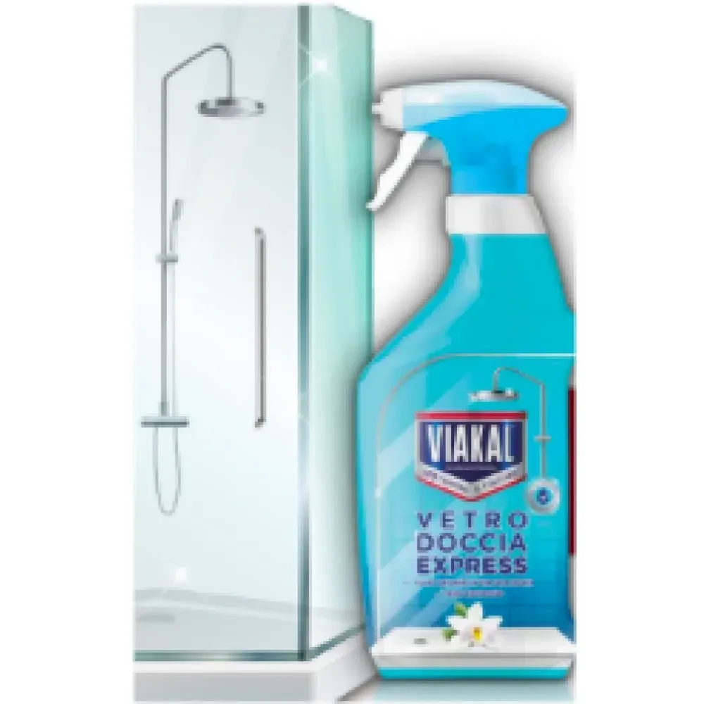 Очисний засіб скла в душ-кабіні Viakal Anticalcare Vetro Doccia Express спрей 500 мл Львів - фото 2