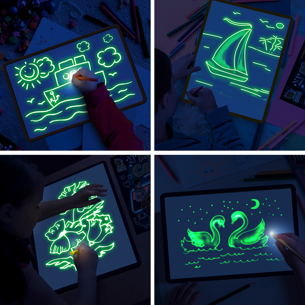 Набор для творчества Малюнок світлом  А3 (42*30). Двухсторонний планшет для рисования ТМ Люмик Киев - изображение 4