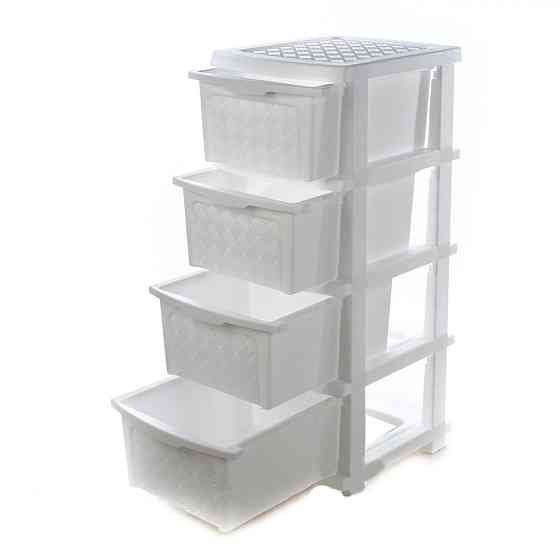 Пластиковый комод R-PLASTIC 34*40 СМ Белый Одесса