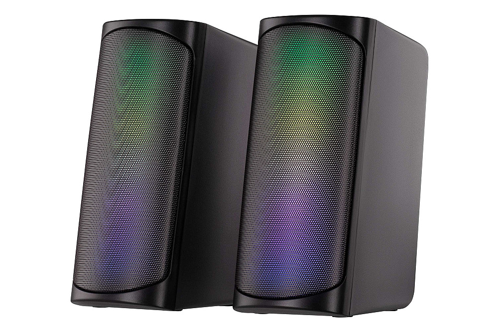 Акустична система 2E PCS231 RGB Matrix, 2.0, USB, Black Киев - изображение 2