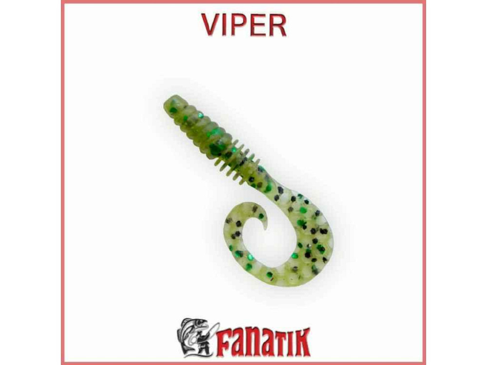Приманка силіконова Viper 2,9 (73,6 мм) колір 005 (8шт. в уп. ) ТМ FANATIK Київ - фото 1