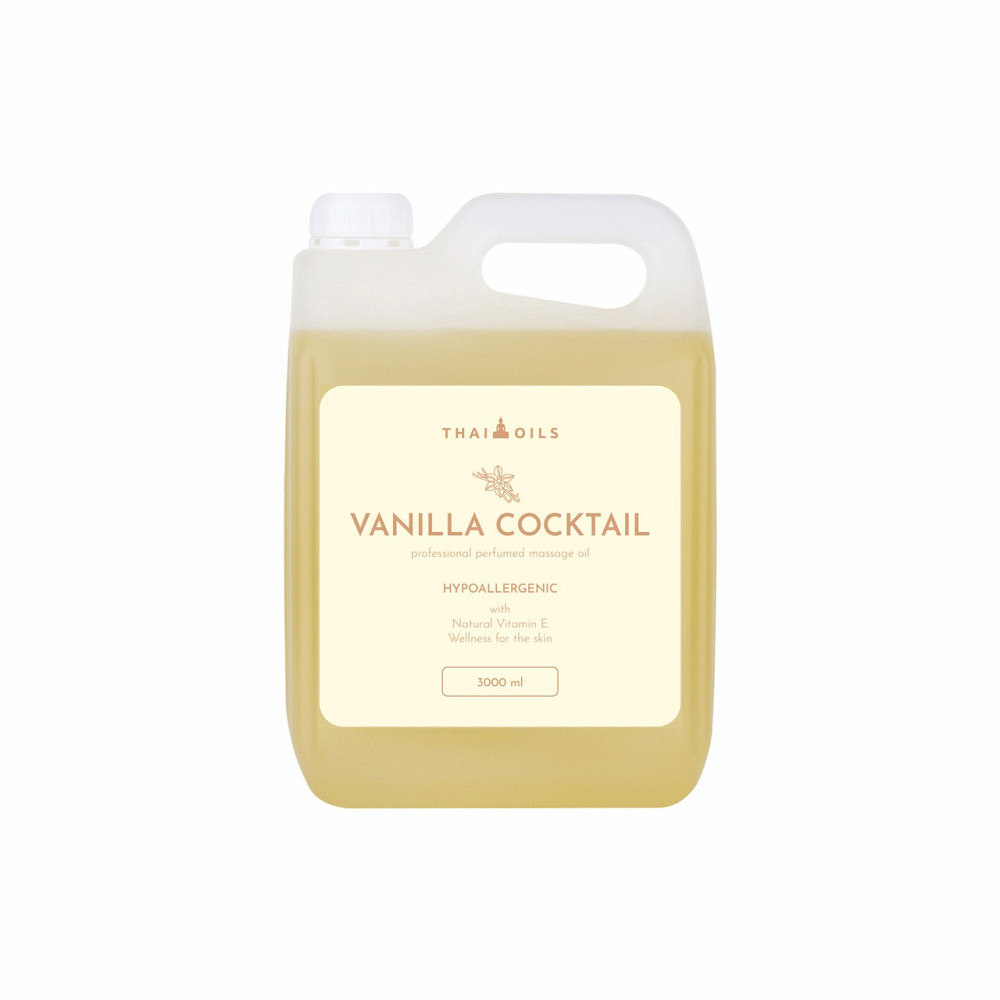 Професійна кокосова масажна олія «Vanilla cocktail» 3000 ml Київ - фото 1