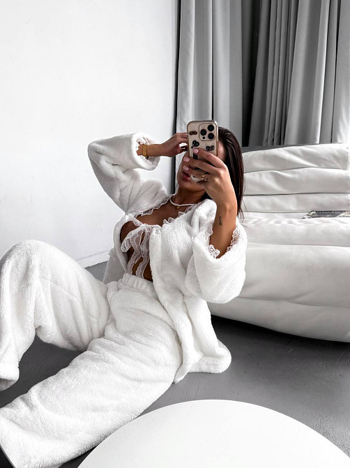 Жіноча піжама з мереживом Одеса - фото 5