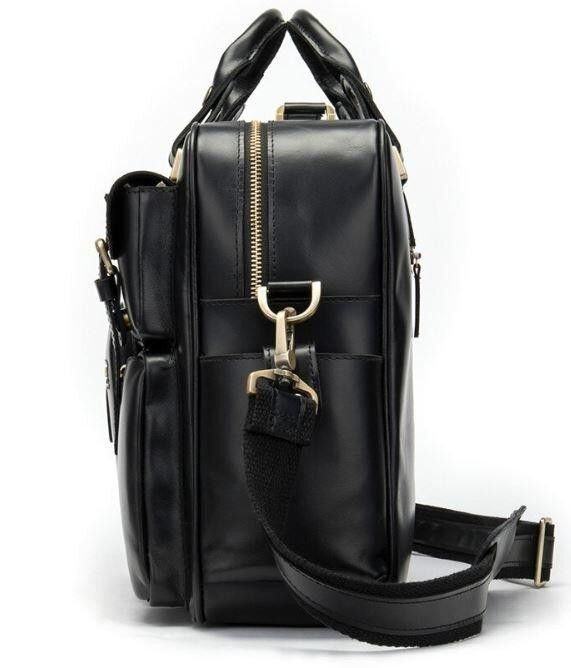 Сумка мужская Черная (Vintage) Киев - изображение 1