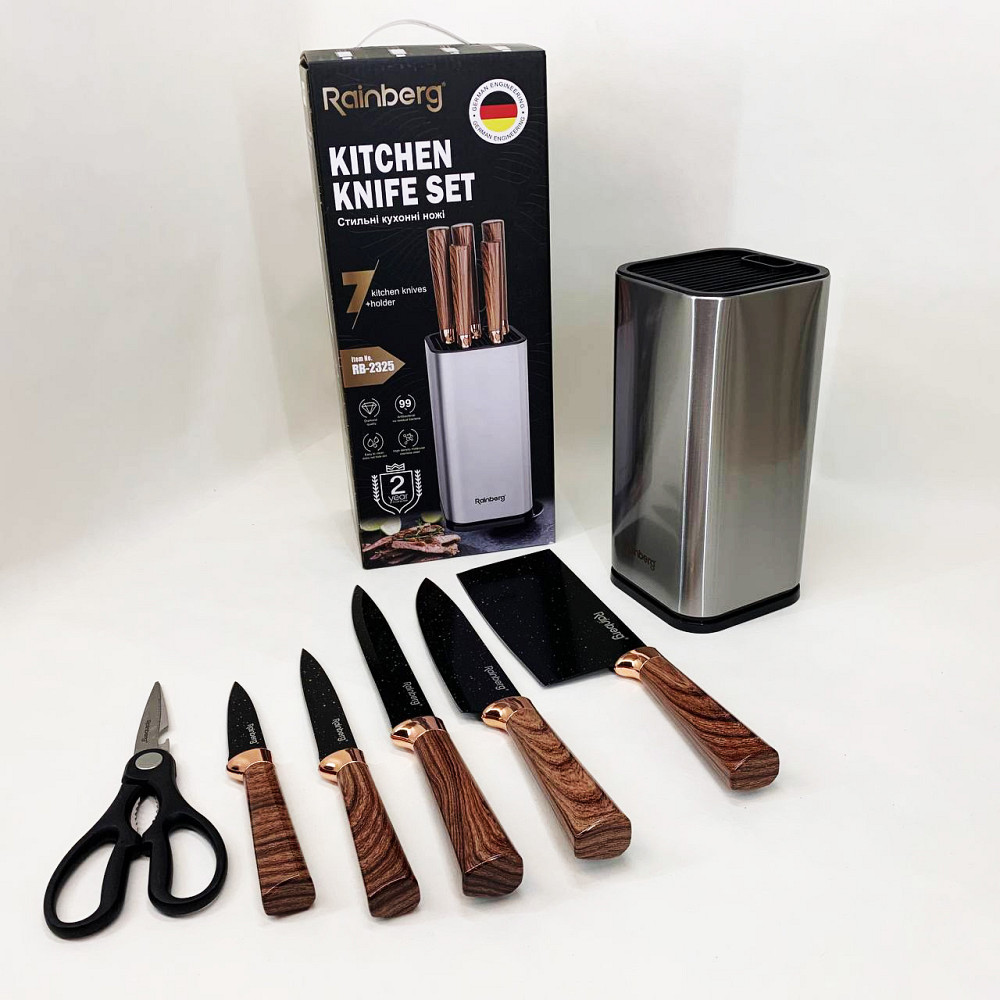 Набір кухонних ножів преміум, Набір ножів для гурманів і кулінарів кухонних для кухарів MT-75 Львів - фото 2