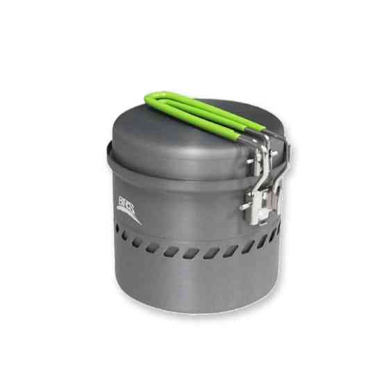 Набір туристичного посуду (каструля + сковорідка) BRS-TS19A, 1л, алюміній Київ