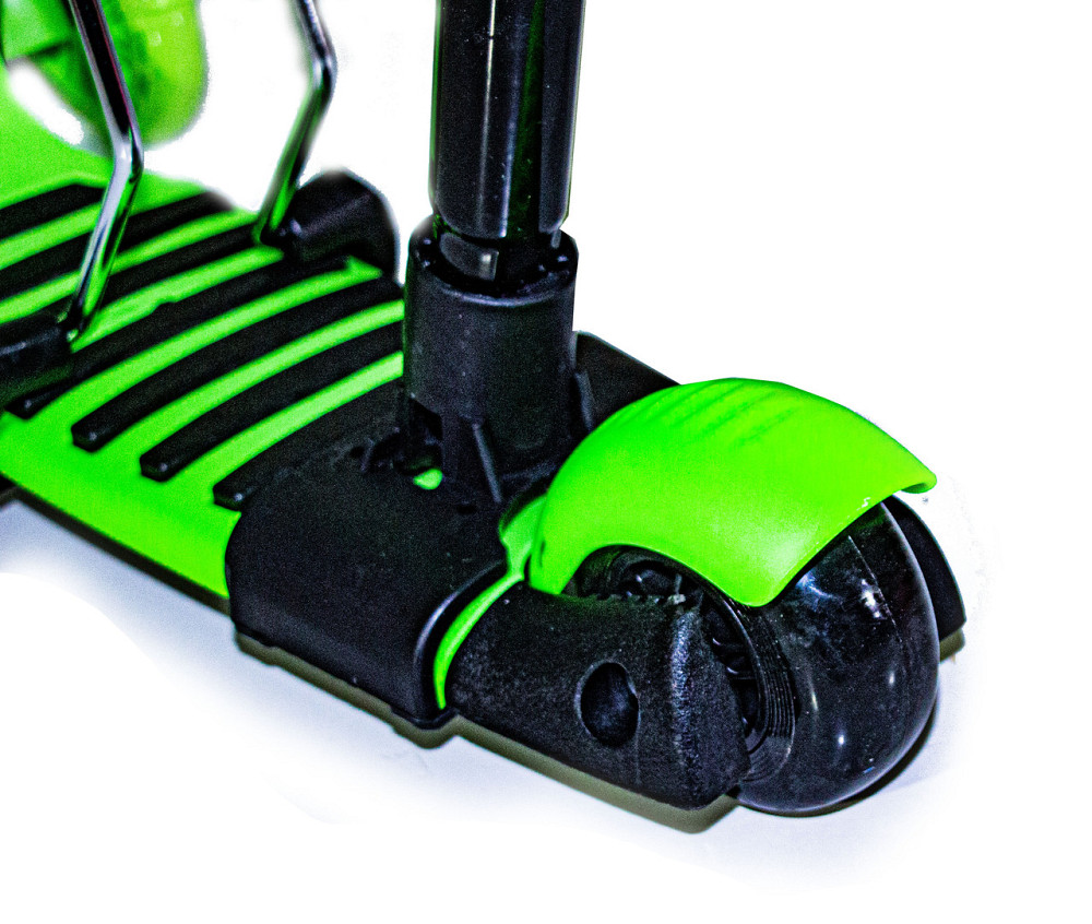 Дитячий самокат з сидінням та ручкою для батька 5в1. Для дітей віком від 2-х років. Салатовий Одеса - фото 2