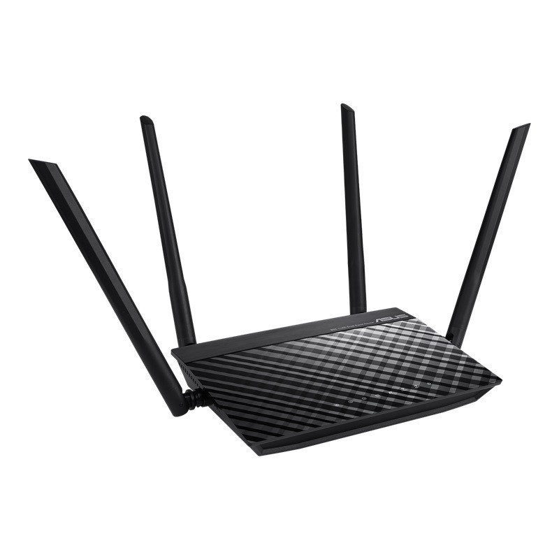 Бездротовий маршрутизатор ASUS RT-AC1200 V2 (AC1200, 1xFE WAN, 4xFE LAN, 4 зовнішні антени) Black Харків - фото 3
